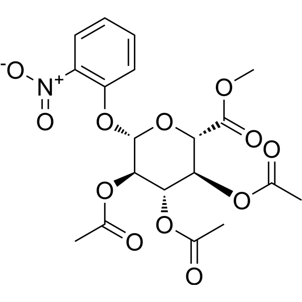 2-Nitrophenyl 2,3,4-Tri-O-acetyl-β-D-glucuronide,methyl ester 55274-44-7